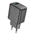 Зарядний блок живлення USB HOCO CS21A Rich 18 W чорний