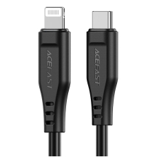 Кабель Type-C/Apple Lightning 1.2 м ACEFAST C3-01 30 Вт 3 А чорний