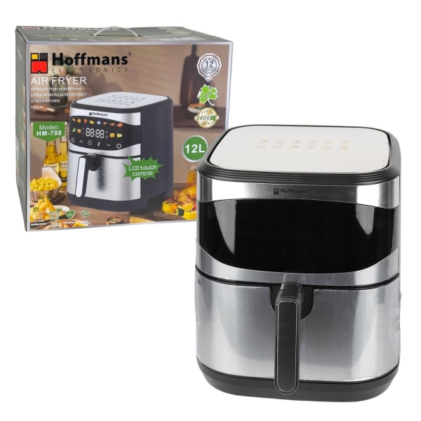 Аерогриль-фритюрниця мультипіч Hoffmans HM-788 безмасляна 2400 Вт 12 л