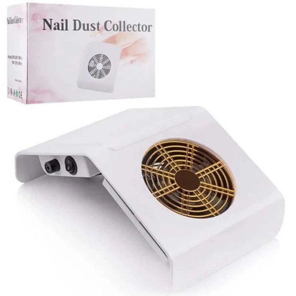 Витяжка для манікюру настільна Nail Dust Collector DC-858-2A 40 Вт білий