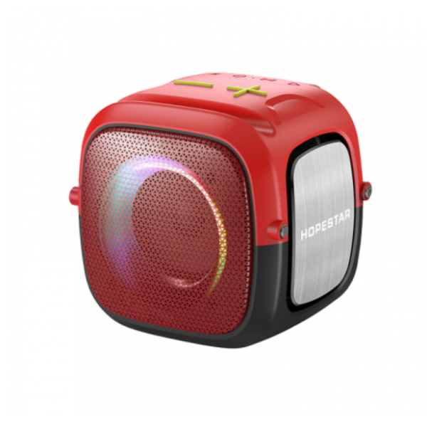 Колонка Hopestar Outdoor PartyOne mini Bluetooth LED червоний