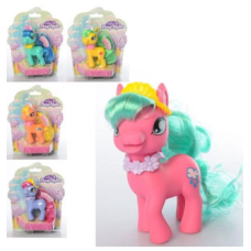 Конячка 69017  LP, 10,5см, 6видів, на листі new