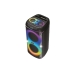 Колонка портативна з 2 мікрофонами та пультом ZXX 8085 Bluetooth LED FM чорний