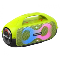 Колонка портативна Hopestar A50 Party Bluetooth LED жовтий new