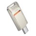 Флеш пам'ять USB 128 GB Hoco UD17 Smart Type-C+USB 3.0 сріблястий Флеш пам'ять USB 128 GB Hoco UD17 Smart Type-C+USB 3.0 сріблястий