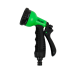 Пістолет для поливу Gartner 8 режимів чорний з зеленим