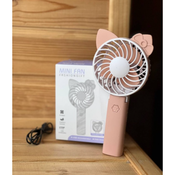 / Вентилятор Міні Складаний Портативний Вентилятор Мультфільм Cat USB new