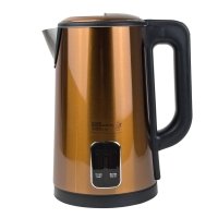 Електрочайник BITEK BT-7916B нержавіюча сталь 2.5 л коричневий