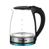 Електрочайник Vilgrand VL1188GK скло 1.8 л чорний