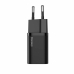 Зарядний блок живлення Type-C Baseus Super Si 30 W 3 A чорний