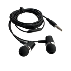 Навушники дротові вакуумні HOCO M34 AUX з мікрофоном чорний