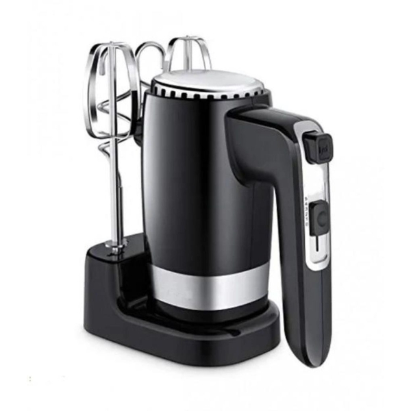 / Міксер ручний занурювальний Rainberg RB-2216, 600 Вт, 5 швидкостей з підставкою, чорний