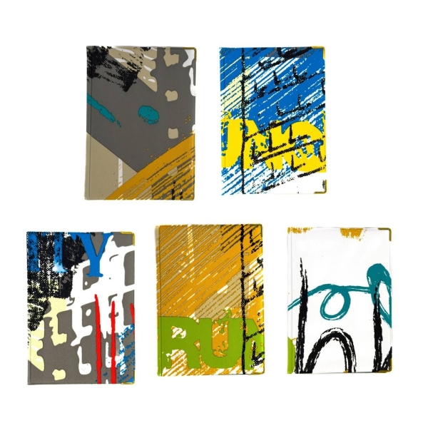 Обкладинка на паспорт Абстракція 2 шкірзам мікс