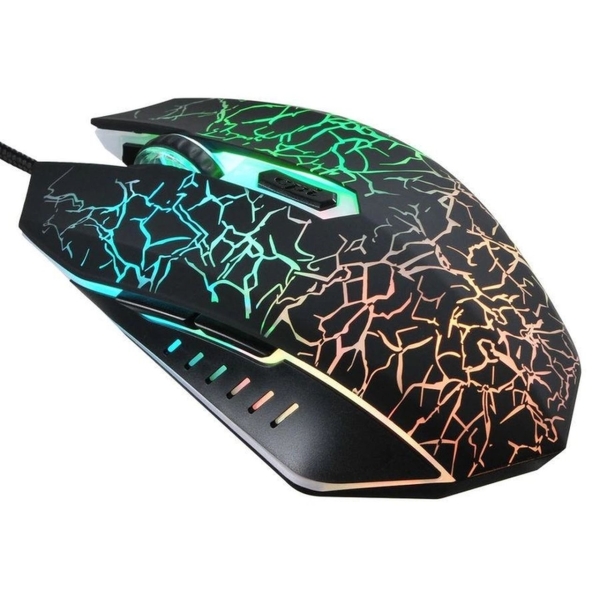 / Дротова ігрова миша Gaming Mouse 3200 DPI, 4 кнопки, 1.5 м, з підсвічуванням, чорний