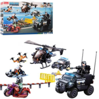 Конструктор SLUBAN M38-B0809 Поліція 469 деталей