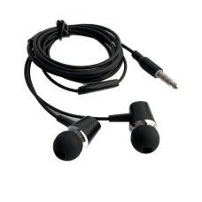 Навушники дротові вакуумні HOCO M34 AUX з мікрофоном чорний