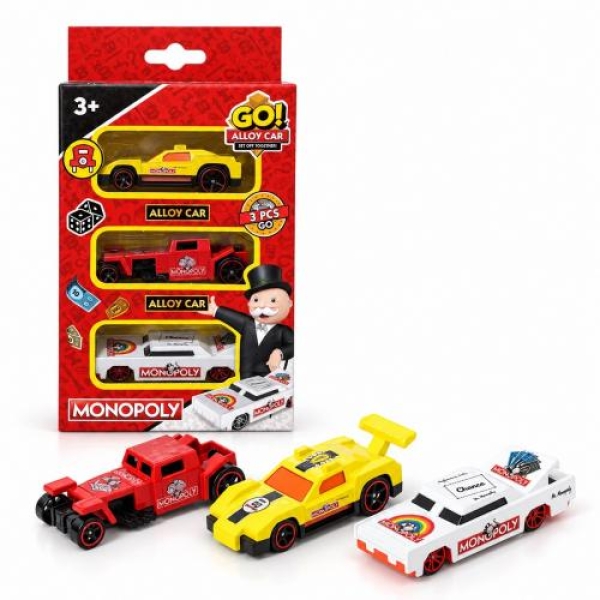 Набір машинок «Alloy Car: The Sprint» (3 шт.), 0728 new