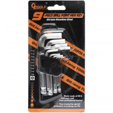 / Набір шестигранників з кулькоподібним наконечником 9 предметів 729-03 new