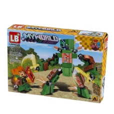 Конструктор Minecraft LB1188 My World 110 деталей