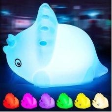 Нічник Динозаврик Dinosaur Losso силіконовий акумуляторний