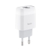 Зарядний блок живлення 2xUSB HOCO C73A Glorious 12 W 5 V 2.4 A білий Зарядний блок живлення 2xUSB HOCO C73A Glorious 12 W 5 V 2.4 A білий