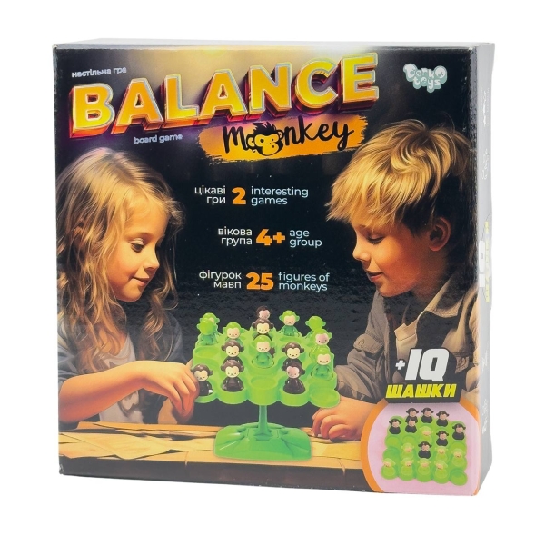 Настільна гра Danko Toys BalM-01 Balance Monkey 2 гравці для всієї родини