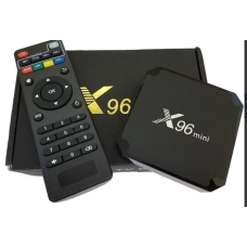 / Приставка смарт тв бокс smart tv box x96 mini 4-ядерна 2Гб/16Гб андроїд 7.1.2 чорний 4K