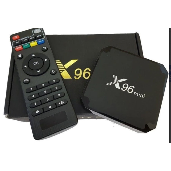 / Приставка смарт тв бокс smart tv box x96 mini 4-ядерна 2Гб/16Гб андроїд 7.1.2 чорний 4K