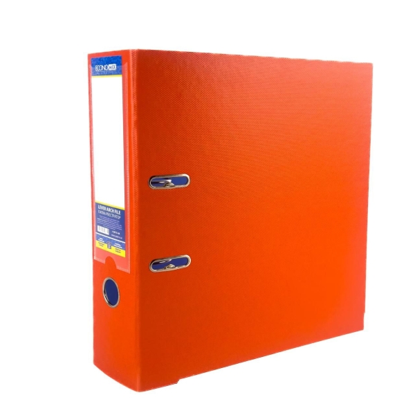 Папка-реєстратор А4 Economix E39721-06 пластик помаранчевий
