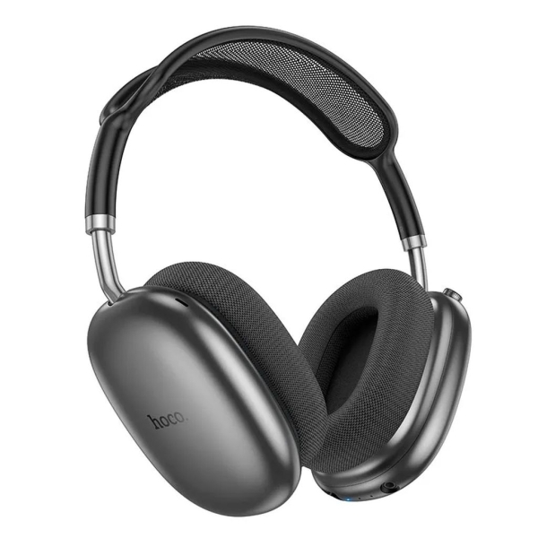 Навушники бездротові накладні HOCO W55 Plus Happiness ANC Bluetooth сірий