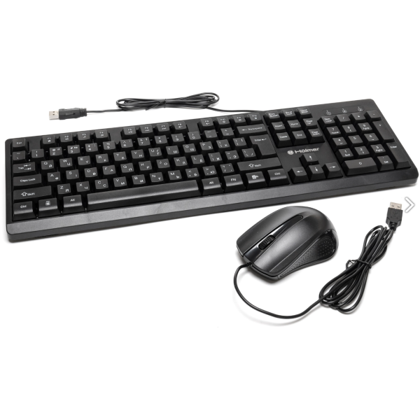 Комплект дротовий клавіатура та миша Hölmer SO-01 чорний