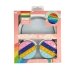 Навушники дитячі бездротові накладні POP IT Rainbow Headset 950BT FM MP3 Bluetooth білий