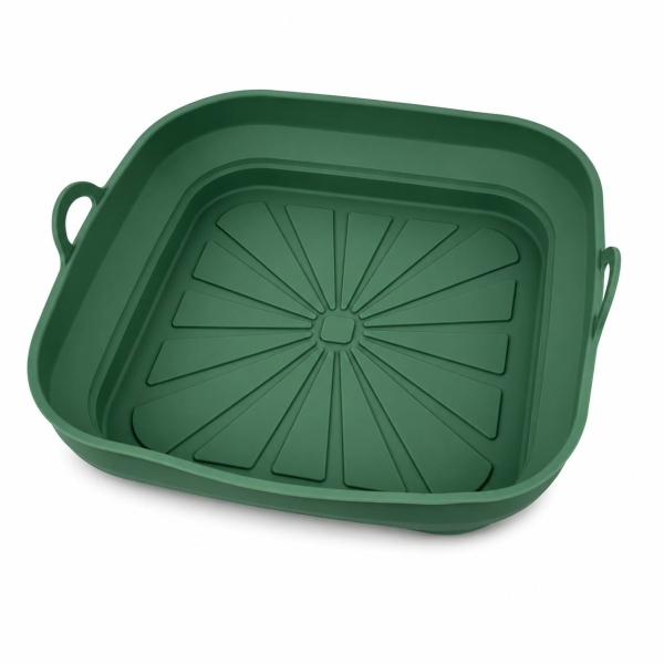 Форма для випікання подвійна Ringell FG-10219 Herbal силікон квадратна 20.5 х 7 см зелений