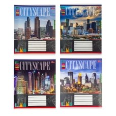 Зошит 18 аркушів клітинка # Мрії Збуваються Cityscape