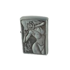 Запальничка бензинова Girls кремнієвий підпал метал мікс