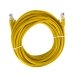 Мережевий кабель патч-корд RJ-45/RJ-45 5 м UGREEN NW103 Cat 5e жовтий