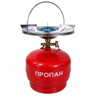Газовий балон туристичний з пальником 5 л Vilgrand GC5L Пропан