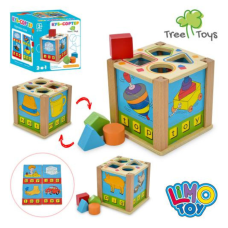 Дерев'яна іграшка Сортер MD 1853 (30шт) сортер, 4 фігури new