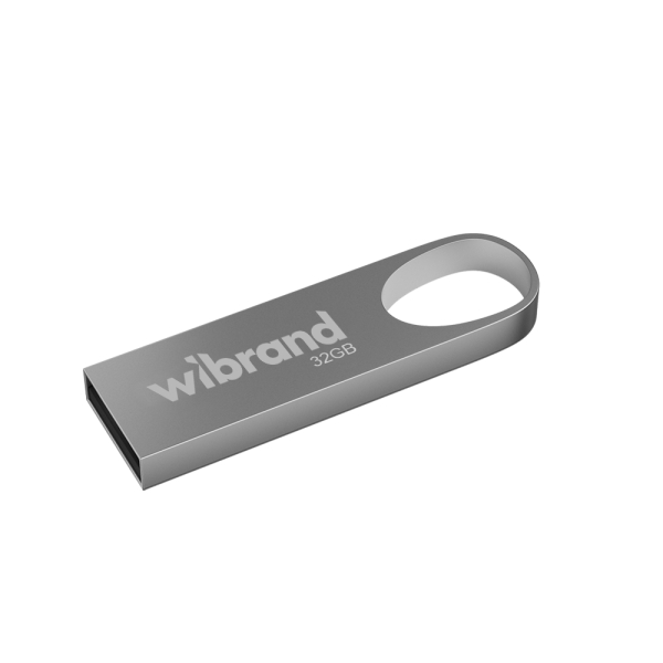 Флеш пам'ять USB 32 GB Wibrand Irbis USB 2.0 сріблястий