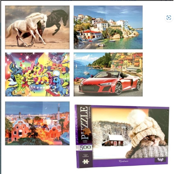 / Пазли 500 елементів, ДТ-ПЗ-05-60