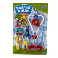 Дитячий ігровий набір 8в1 Умілий лікар Limo Toy 3133 з аксесуарами