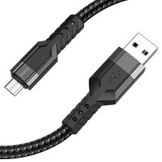Кабель USB/Apple Lightning 1.2 м Hoco U110 2.4 А чорний