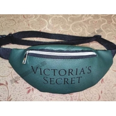 / Сумка-бананка Victoria's Secret жіноча, шкір-зам, молодіжна, на пояс, синій