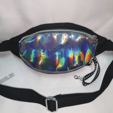 / Сумка-бананка GREAT-TOMN унісекс, оксфорд, спортивна, глянцева, на пояс, голубий