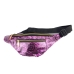 Сумка-бананка дитяча поясна Instagram 24 х 12 х 6 см глянцева фіолетовий