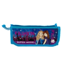 Пенал-косметичка Kidis Super Model 20 х 9 см блакитний