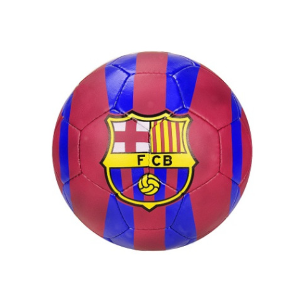 М'яч футбольний №5 Barcelona FP085 червоний з синім