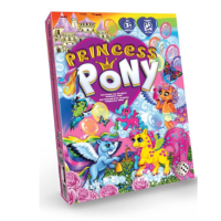 Настільна гра Danko Toys DTG96 Princess Pony 2-4 гравці для дітей new