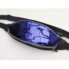 / Сумка-бананка GREAT-TOMN унісекс, оксфорд, спортивна, глянцева, на пояс, синій