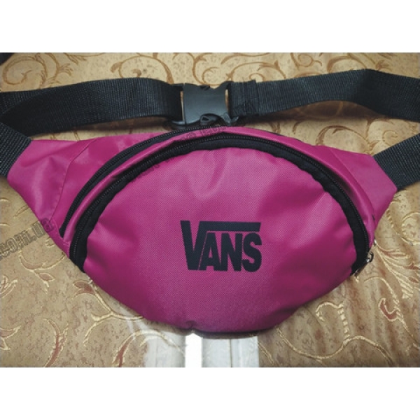 / Сумка-бананка жіноча, барседка, текстиль, спортивна, на пояс, фіолетовий